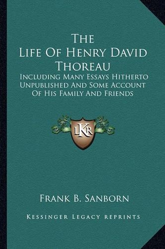 The Life Of Henry David Thoreau