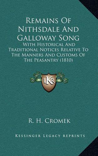 Remains of Nithsdale and Galloway Song