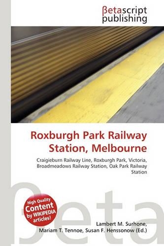 Roxburgh Park Railway Station, Melbourne