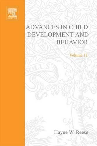 Adv in Child Development &Behavior V11
