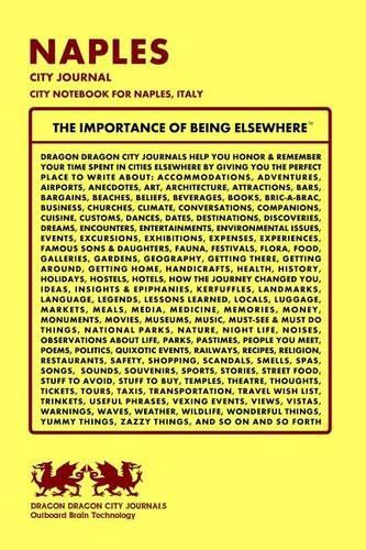 Naples City Journal, City Notebook for Naples, Italy