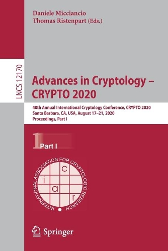 Advances in Cryptology – CRYPTO 2020