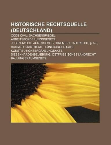 Historische Rechtsquelle (Deutschland)