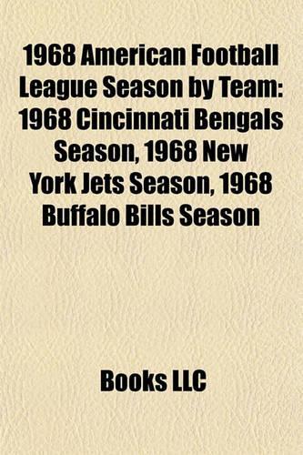 1968 American Football League Season by Team
