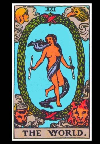 World Tarot Card Visionary Journal