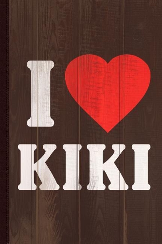 I Love Kiki Journal Notebook