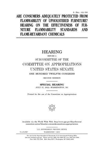 Are Consumers Adequately Protected from Flammability of Upholstered Furniture?