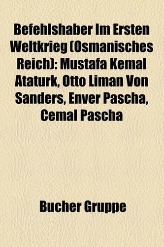 Befehlshaber Im Ersten Weltkrieg (Osmanisches Reich)