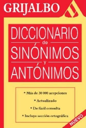 Diccionario de Sinonimos y Antonimos