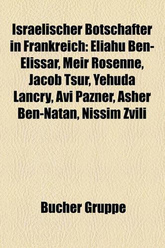 Israelischer Botschafter in Frankreich