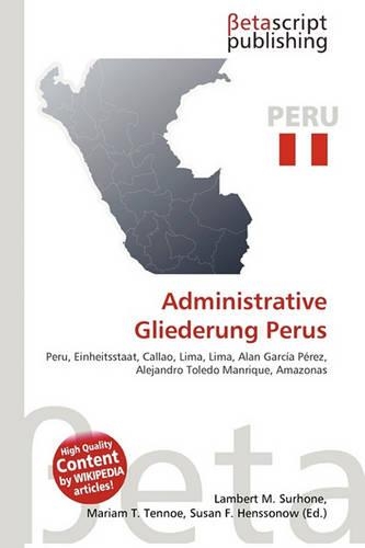 Administrative Gliederung Perus