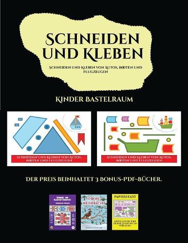Kinder Bastelraum (Schneiden und Kleben von Autos, Booten und Flugzeugen)