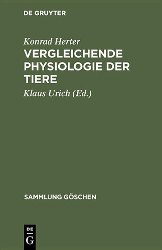 Vergleichende Physiologie Der Tiere