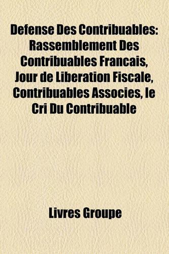 Dfense Des Contribuables
