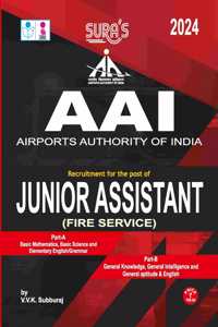SURA`S AAI (Airports Authority of India) Junior Assistant exam book