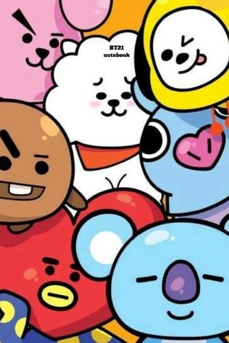 Kpop BTS BT21 PlanetBT NoteBook For Boys And Girls