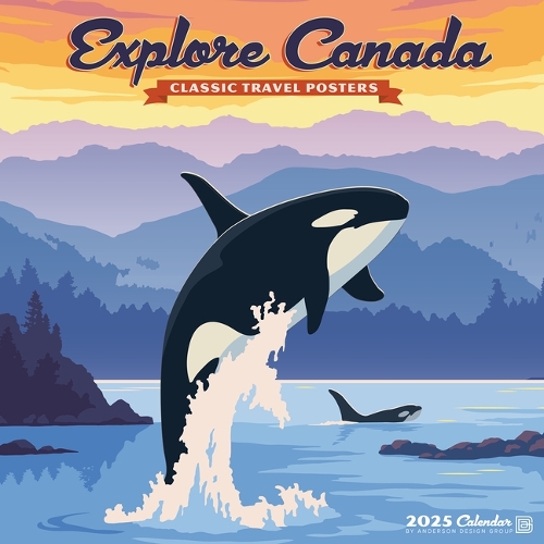 Explore Canada (Adg) 2026 12 X 12 Wall Calendar