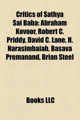 Critics of Sathya Sai Baba