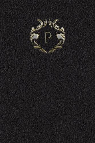 Monogram P Any Day Planner Notebook