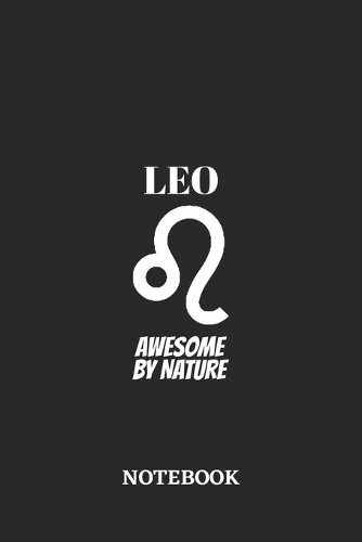 Leo Awesome by Nature Notebook