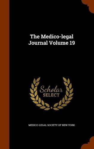 The Medico-Legal Journal Volume 19
