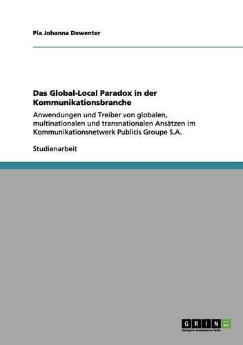 Das Global-Local Paradox in der Kommunikationsbranche