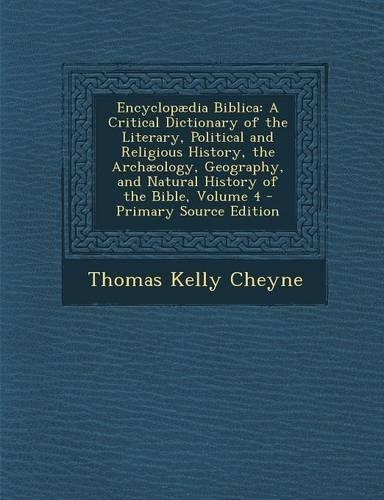 Encyclopaedia Biblica