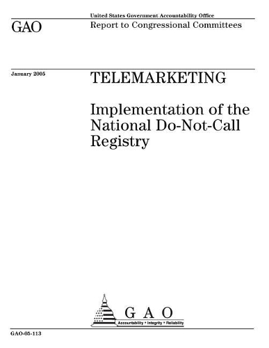 Gao-05-113 Telemarketing