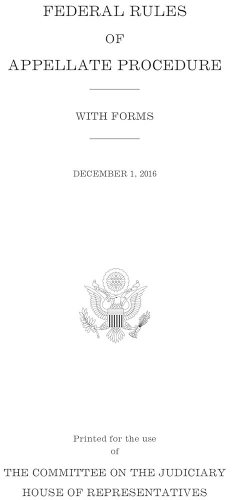 Federal Rules of Appellate Procedure with Forms: December 1, 2016(English)