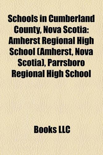 Schools in Cumberland County, Nova Scotia