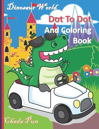 Dinosaur Dot To Dot and Coloring book