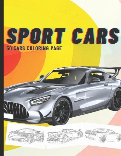 Sport cars 50 cars coloring page