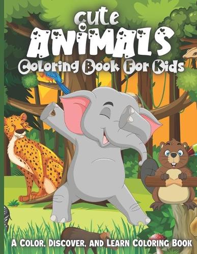 Cute Animals Coloring Book