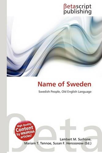 Name of Sweden