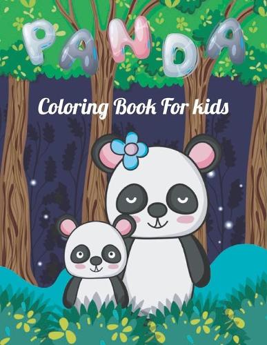 Panda coloring book for kids