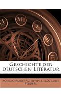 Geschichte Der Deutschen Literatur