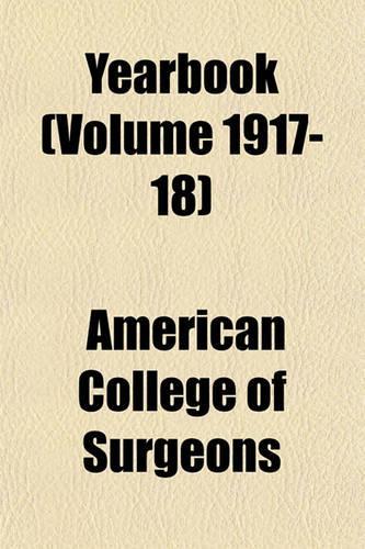 Yearbook (Volume 1917-18)