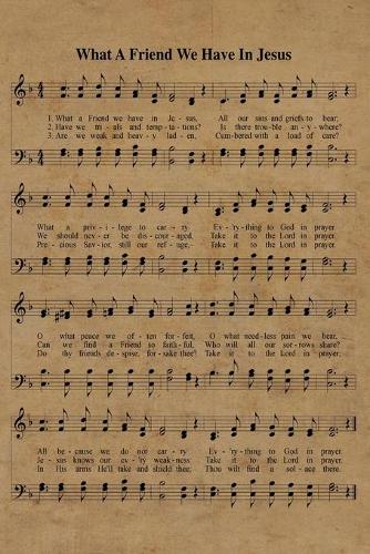 What A Friend We Have In Jesus Hymn Journal