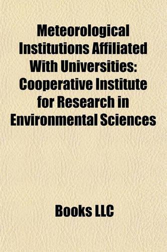 Meteorological Institutions Affiliated with Universities