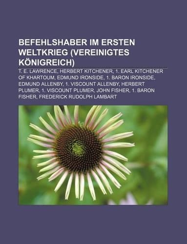 Befehlshaber Im Ersten Weltkrieg (Vereinigtes Konigreich)