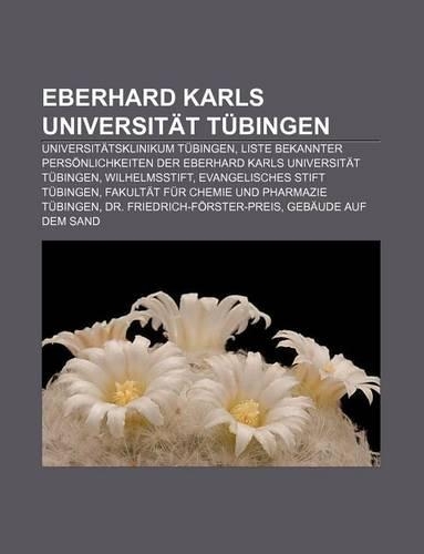 Eberhard Karls Universitat Tubingen