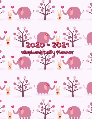 2020-2021 Elephant Daily Planner