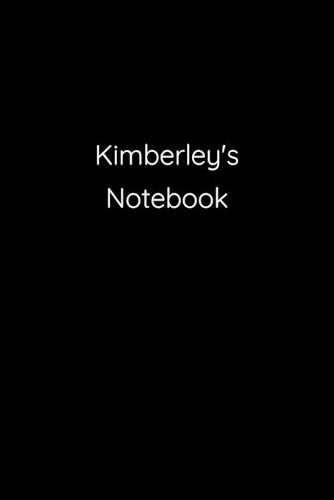 Kimberley's Notebook