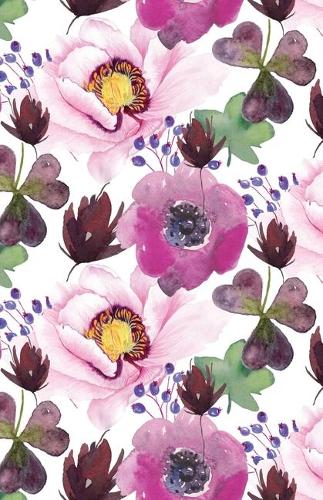 Bullet Journaling Notebook Purple Passion Floral