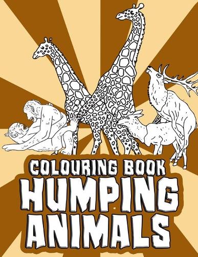 Humping Animals Adult Colouring Book