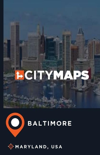 City Maps Baltimore Maryland, USA
