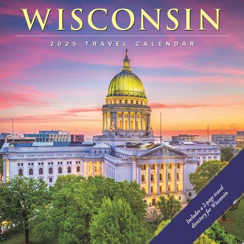 Wisconsin 2026 12 X 12 Wall Calendar