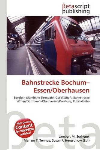 Bahnstrecke Bochum-Essen/Oberhausen
