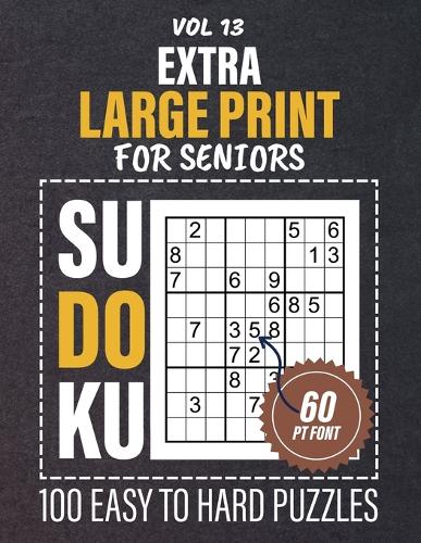 Extra Large Print Sudoku For Seniors