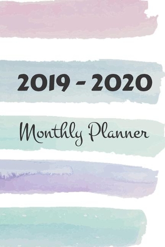 Unicorn Calendar Planner 2019/2020 Daily, Weekly, Monthly, Yearly Organizer 6x9